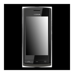 Bild von Nokia 500 Schwarz - Ein solider Begleiter für den Alltag
