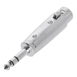Bild von Adam Hall Connectors 4 STAR A XF3 JM3 Adapter XLR 3-Pol Female auf Klinke TRS