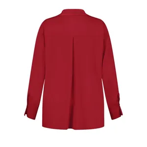 Bild von SAMOON Damen Elegante Bluse mit V-Ausschnitt