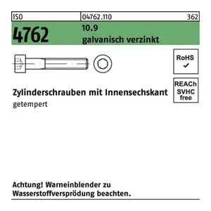 Bild von Reyher Zylinderschraube M 5 x 20 – 500er Pack