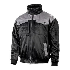Bild von ALBATROS Allrounder Pilotenjacke Regenjacke schwarz-grau Gr. S