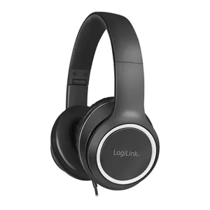 Bild von LogiLink Stereo Headset HS0053 - Hochwertiger Klang für Büro und Zuhause