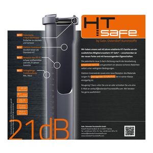 Bild von Ostendorf HTsafe Innenreduktion DN 110/50 mm HT-Rohr