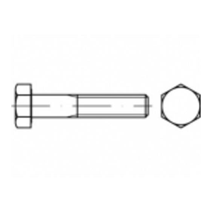 Bild von Hochwertige TOOLCRAFT Sechskantschrauben aus Edelstahl A4