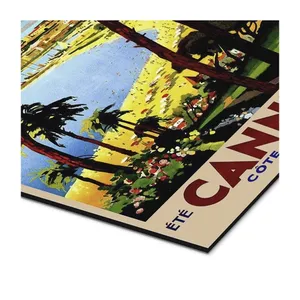 Bild von Posterlounge Alu-Dibond-Druck Vintage Travel Collection, Cannes, Côte d'Azur (französisch)