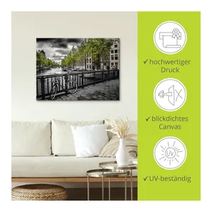 Bild von Artland Wandbild »Amsterdam Keizergracht II«