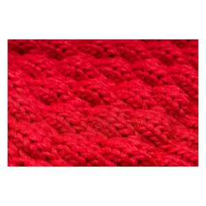 Bild von styleBREAKER Damen Strick Loop Schal Einfarbig mit Bubblemuster