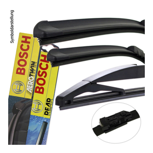 Bild von Bosch Scheibenwischer Set A3000113