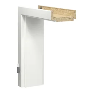 Bild von GetaDoor Zarge Neoline CPL-Folie Weiß 86 cm x 198,5 cm x 33 cm Anschlag R