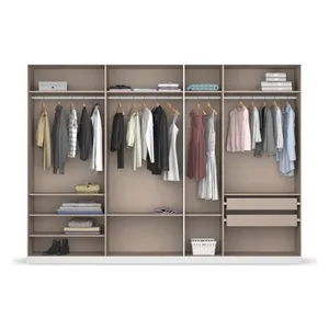 Bild von Drehtürenschrank Koluna von rauch – Seidengrau