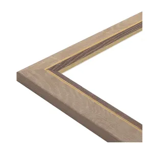 Bild von WANDStyle Bilderrahmen H490, Eiche, aus Massivholz im Stil Modern