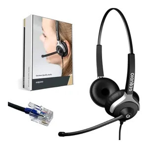 Bild von GEQUDIO Headset WA9021 - Kabelgebundenes Office-Headset für Cisco-Telefone