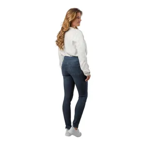 Bild von Stehmann Sissi-781W schmale Superstretch-Jeans mit elastischem Bund