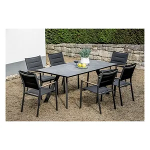 Bild von Niehoff Noah Tisch Aluminium Stativprofil Anthrazit/HPL