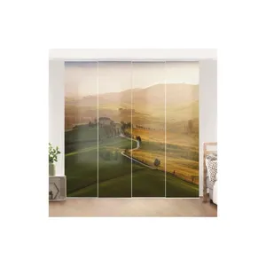 Bild von Bilderdepot24 Schiebegardine modern Flächenvorhang Val d'Orcia