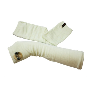 Bild von Dunkle Design Armstulpen Fingerlose Armstulpen mit Daumenloch und Knopf im Test