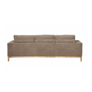 Bild von JVmoebel Sofa Brauner Luxus Dreisitzer – Eleganz für Ihr Wohnzimmer