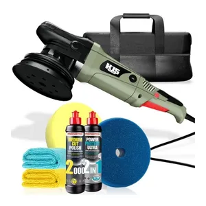 Bild von Exzenter Poliermaschine Set PLSH H15 für optimale Autopflege