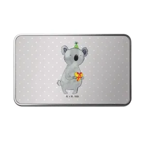 Bild von Mr. & Mrs. Panda Dose Koala Geschenk - Grau Pastell
