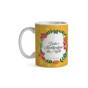 Bild von Mr. & Mrs. Panda Tasse Kreditprüferin – Ein liebevolles Geschenk für jeden Anlass