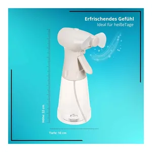 Bild von Ventilator mit Sprühflasche von Close Up – Ideal für heiße Sommertage
