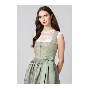 Bild von Elegantes Heimatgwand Damen Grace Maxi Dirndl in Salbei von Stockerpoint