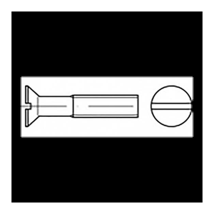 Bild von TOOLCRAFT TO-6867402 Senkschrauben M8 16mm - Vielseitiges Befestigungsmaterial