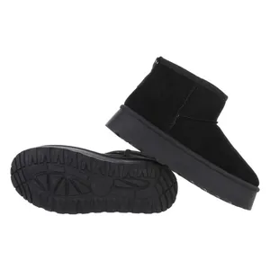 Bild von Ital Design Damenschuhe Stiefeletten Plateaustiefeletten