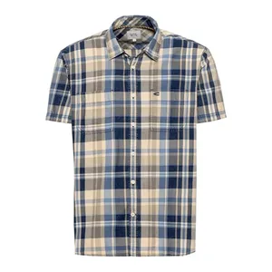 Bild von Camel active Herren 1/2 Arm Hemd night blue check XXL