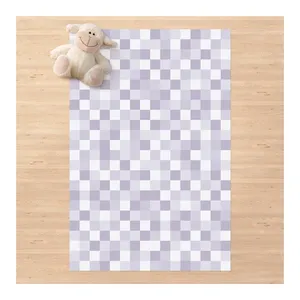 Bild von Vinyl-Teppich Geometrisches Muster Mosaik Flieder