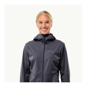 Bild von Jack Wolfskin Feldberg Hoody Women Softshelljacke Damen XXL graphite graphite