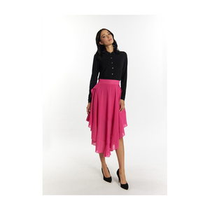 Bild von Faina Rock Rosa Midi für Damen - L