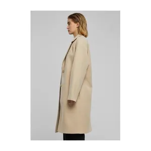 Bild von Urban Classics Damen Oversized Long Mantel - Der Trendige Begleiter für Jedes Outfit