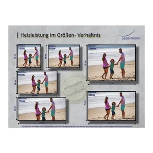 Bild von papermoon Infrarotheizung »EcoHeat - Klarer Sternenhimmel«, Matt-Effekt - bunt