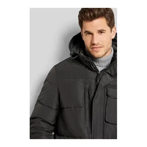 Bild von bugatti Herren Jacke, Steppjacke mit abtrennbarer Kapuze in schwarz
