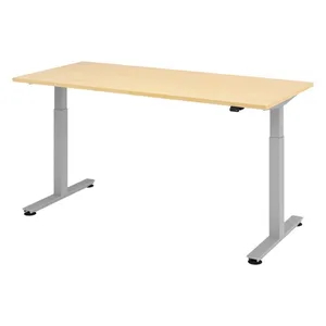 Bild von bümö Schreibtisch elektrisch XMST – Ergonomischer Arbeitsplatz in Ahorn
