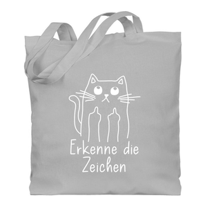 Bild von Shirtracer Umhängetasche mit lustigen Katzensprüchen