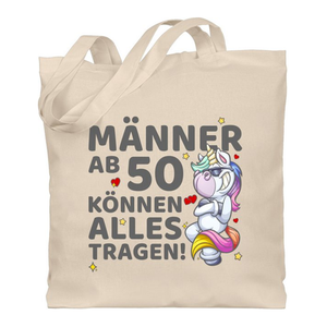 Bild von Shirtracer Umhängetasche für Männer zum 50. Geburtstag