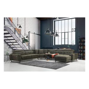 Bild von JVmoebel Ecksofa U-Form – Modernes Wohnzimmermöbel