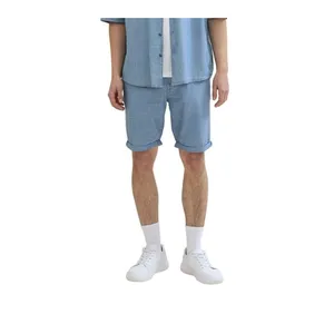Bild von TOM TAILOR Denim Herren Regular Fit Chambray Shorts, Modell 1042431