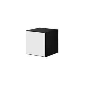 Bild von 99rooms Cono III Schrank Schwarz Matt Weiß Matt