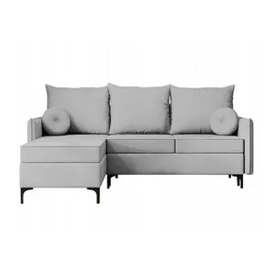 Bild von 99rooms Ecksofa Melissa mit Schlaffunktion in Dunkelgrün