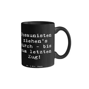 Bild von Mr. & Mrs. Panda Tasse Trombone Durchzieher – Ein gelungenes Geschenk für Musikliebhaber