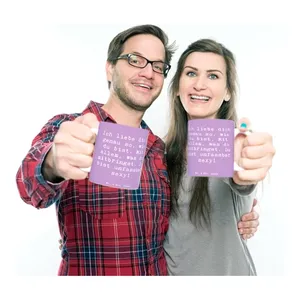 Bild von Mr. & Mrs. Panda Tasse - Sinnlichkeit lieben