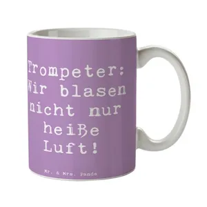 Bild von Mr. & Mrs. Panda Tasse Trompete Kunst - Lavendeltraum