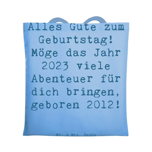 Bild von Mr. & Mrs. Panda Tragetasche - Geburtstagsbeutel 2012