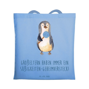 Bild von Mr. & Mrs. Panda Tragetasche für Großeltern - Sky Blue