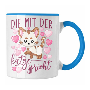 Bild von Trendation Tasse – Die Mit Der Katze Spricht Tasse für Katzenmama