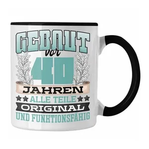 Bild von Trendation Tasse 40er Geburtstag - Perfektes Geschenk für die Jubiläumsfeier