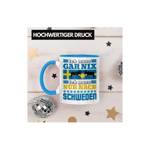 Bild von Trendation Tasse Schweden – Eine stilvolle Geschenkidee für Kaffeeliebhaber